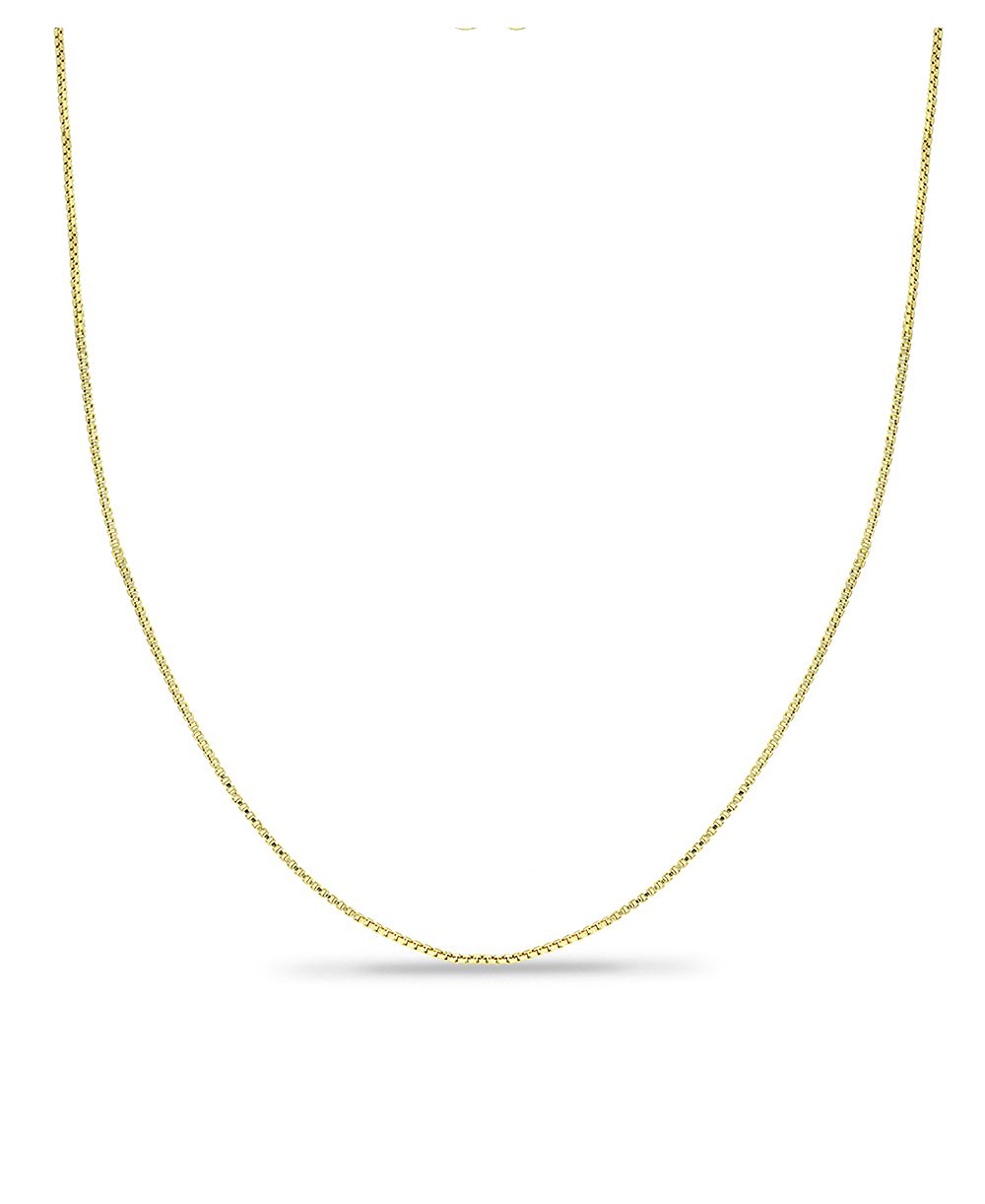 Giani Bernini Box Link 18" Chain Necklace in 18k Gold-Plated Sterling Silver, Created for Macy's