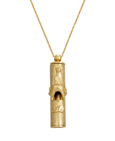 Женский золотистый свисток для кошки 2028 Cat Whistle