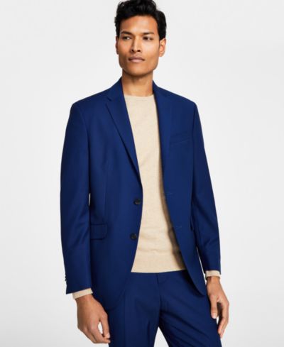 Мужской приталенный пиджак Kenneth Cole Reaction Men's Techni-Cole Suit Separates Slim-Fit