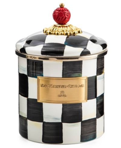 Контейнер Mackenzie-Childs Courtly Check Small