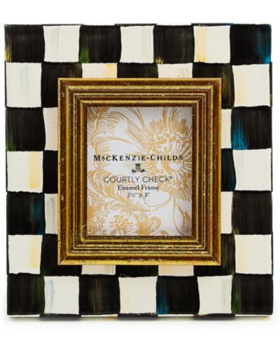 Рамка для фото Mackenzie-Childs Courtly Check 2.5" x 3"