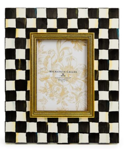 Mackenzie-Childs рамка для фотографий Courtly Check 5" x 7"