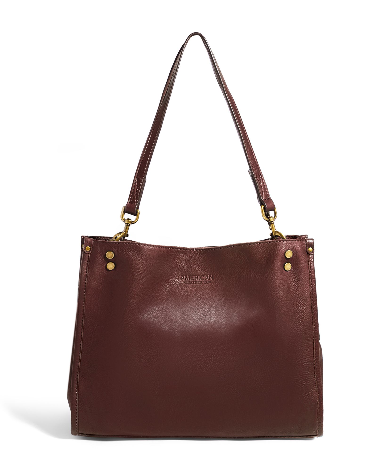 American Leather Co. сумка-саквояж Lenox Triple Entry
