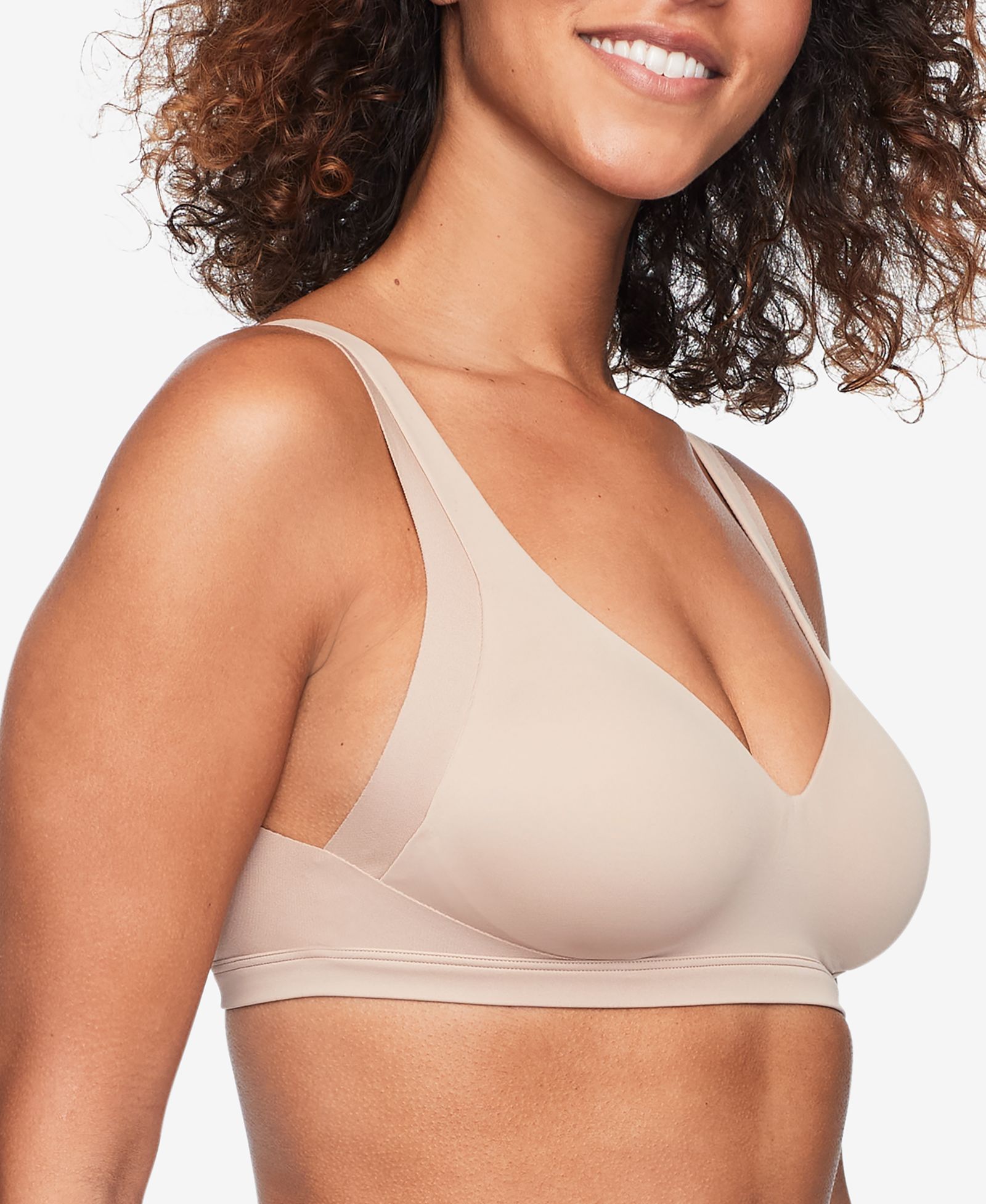 Warner's Women's No Side Effects® Underarm and Back-Smoothing Comfort Wireless Lightly Lined T-Shirt Bra RA2231A