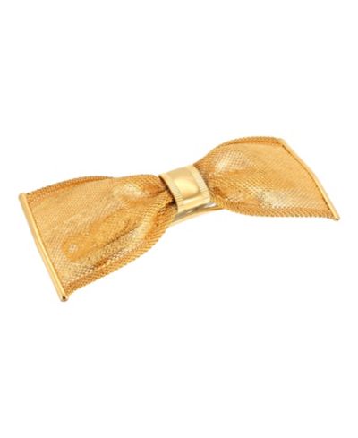 Женская заколка для волос 2028 Gold-Tone Bow