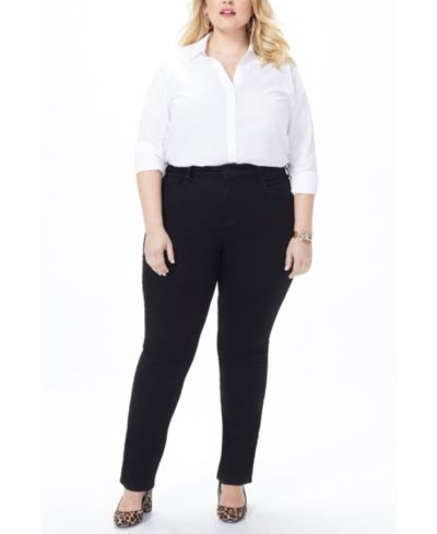 Plus Size Marilyn Straight Leg Jeans