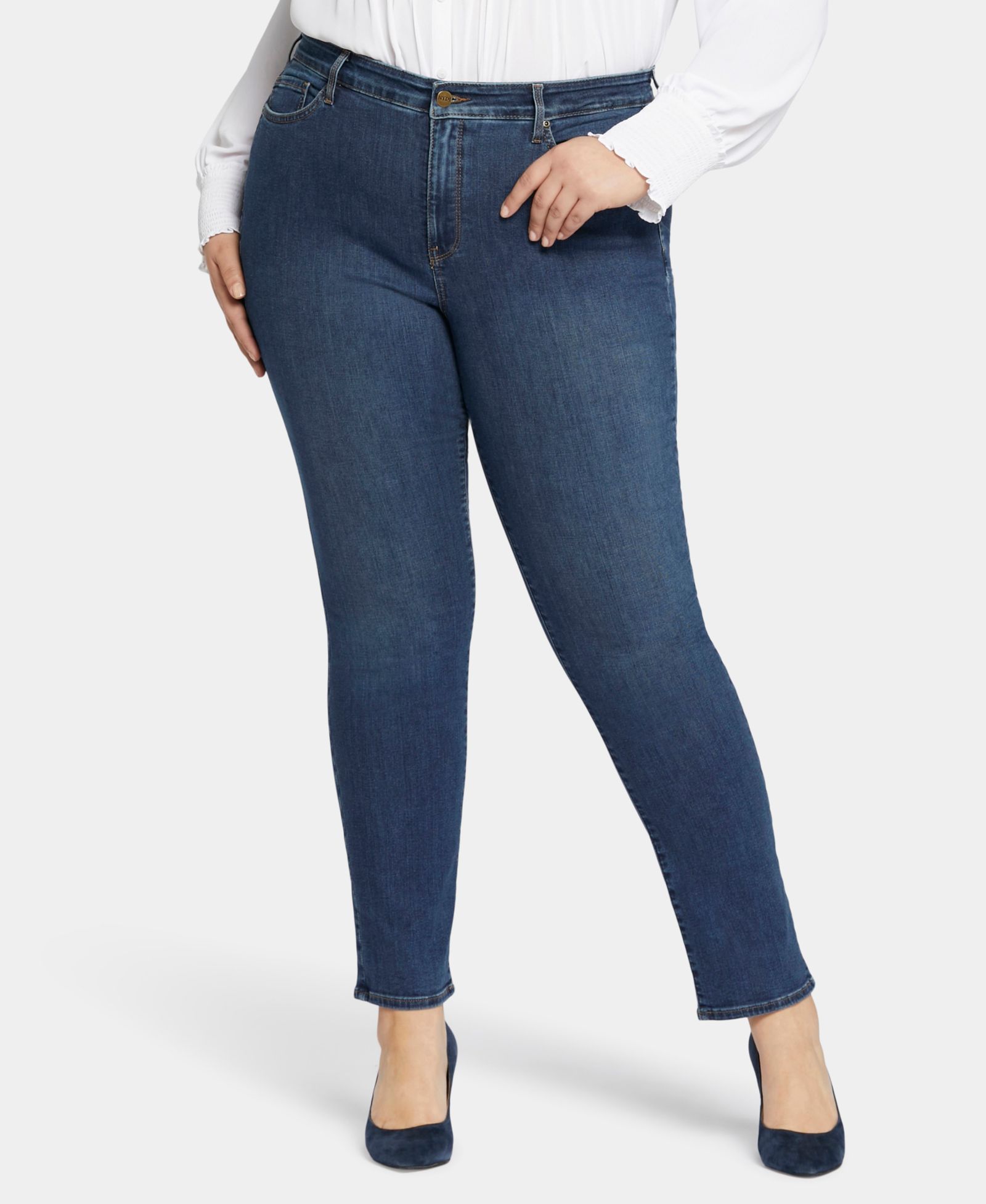 Джинсы NYDJ Plus Size Sheri Slim Jean