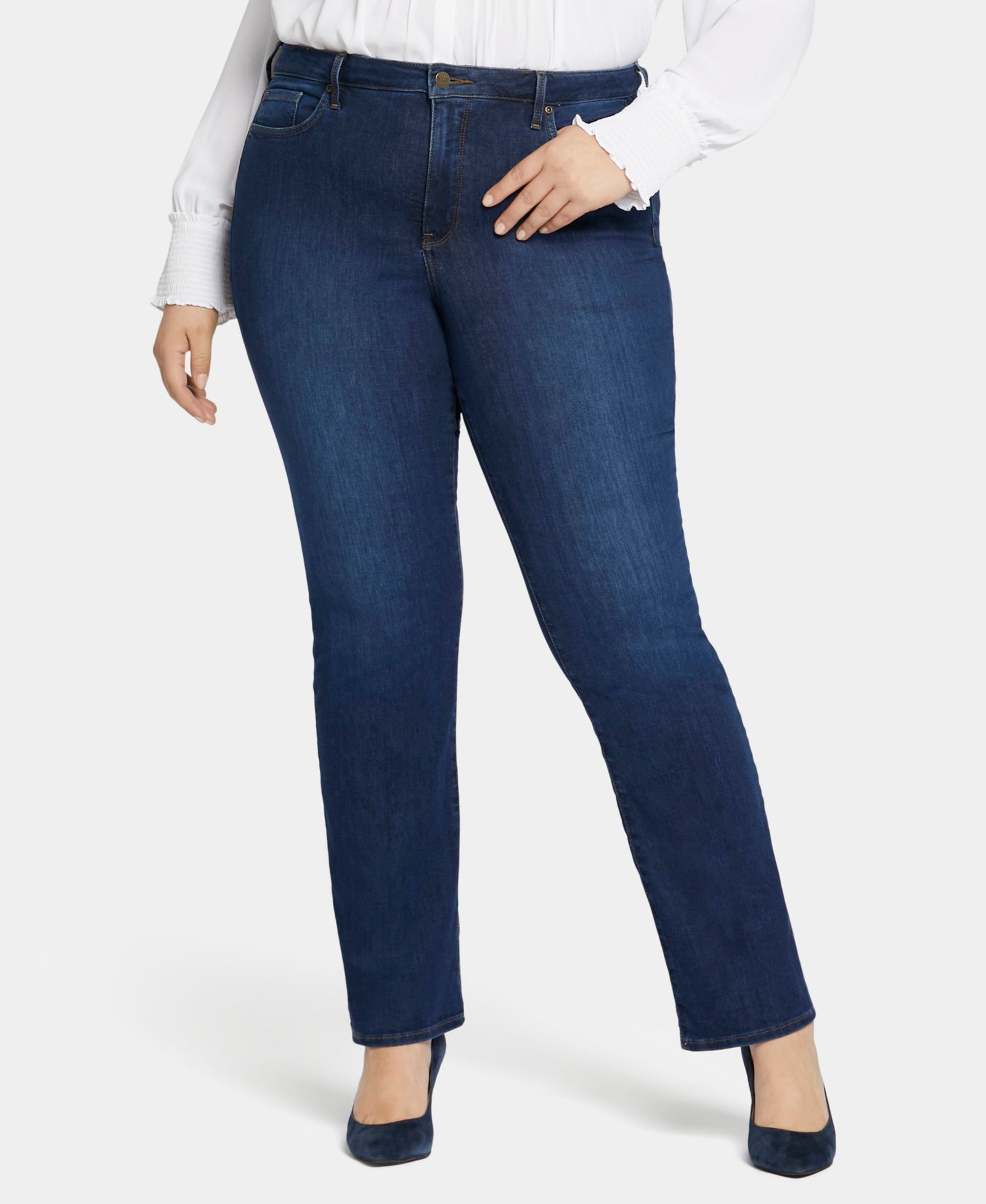 NYDJ Plus Size Джинсы Barbara Bootcut