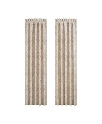 J Queen New York Trinity Window Panel Pair, 50" x 84"