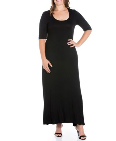 Женское платье макси 24seven Comfort Apparel Plus Size