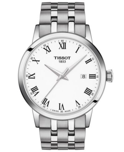 Мужские часы Tissot Swiss Classic Dream Stainless Steel 42mm