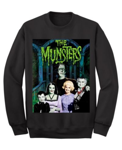 Мужской флисовый свитшот The Munsters Group Shot Crew