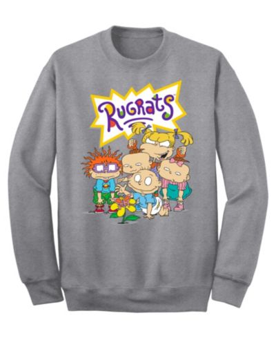 AIRWAVES Мужской флисовый свитшот Rugrats Natural Wonder Crew