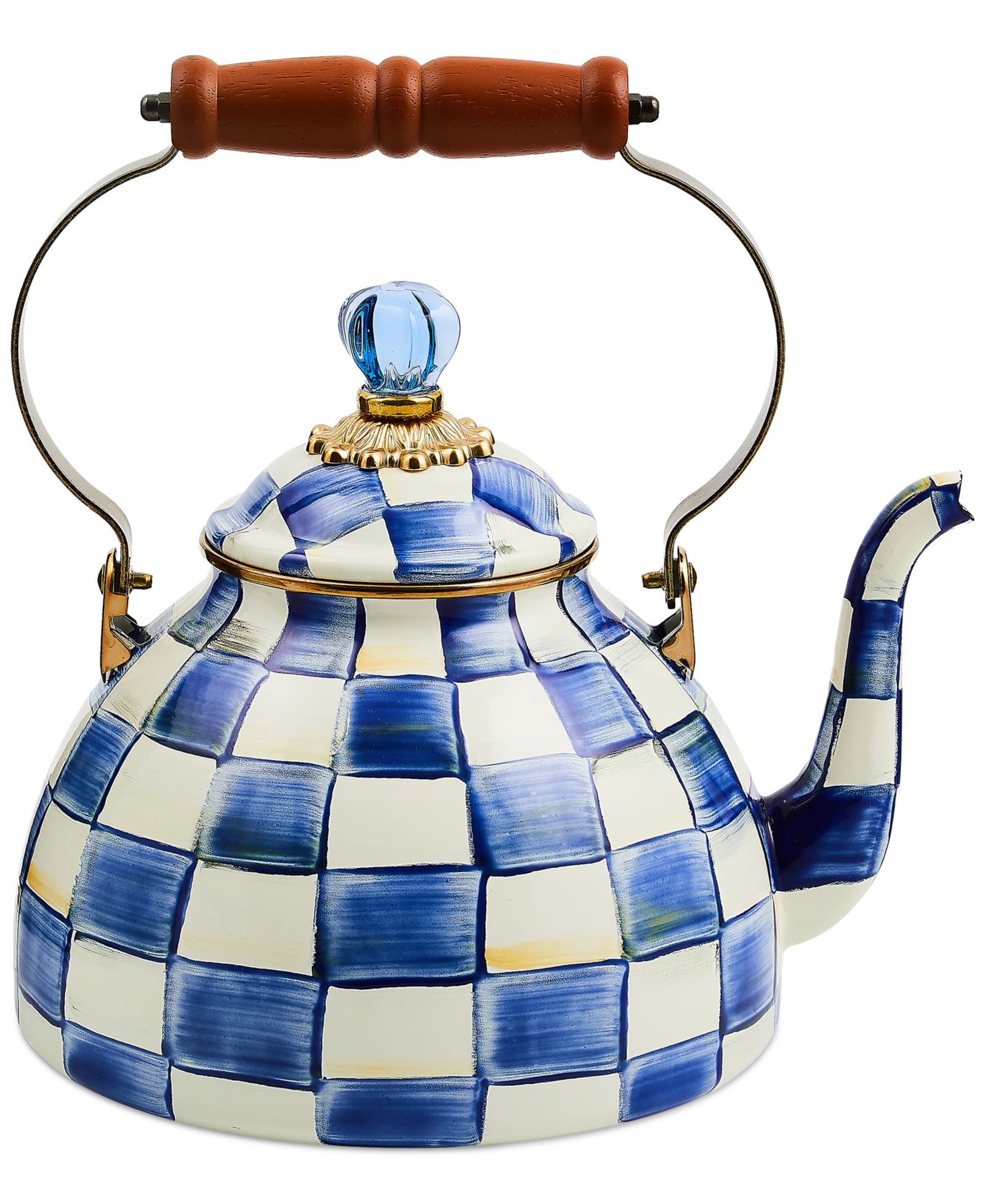 Чайник Mackenzie-Childs Royal Check 3-Qt.