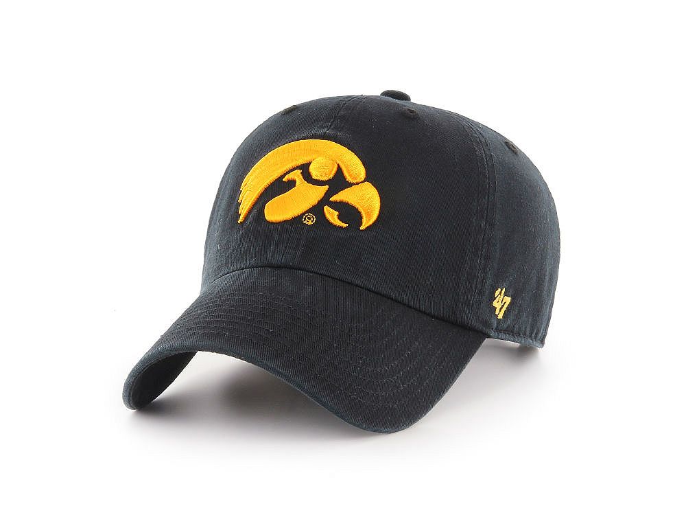 '47 Brand Iowa Hawkeyes CLEAN UP Cap
