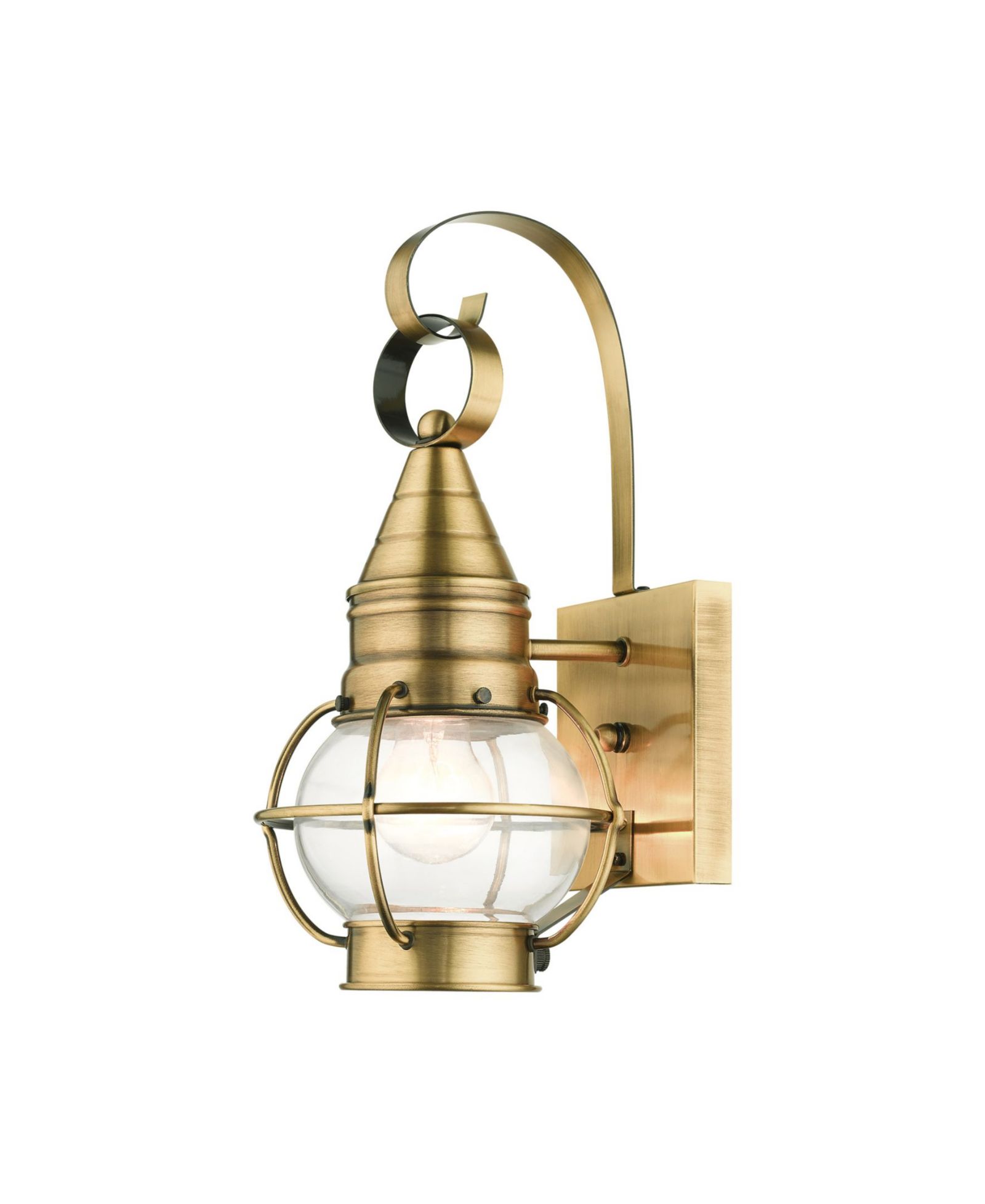 Уличный настенный фонарь Newburyport 1 Light
