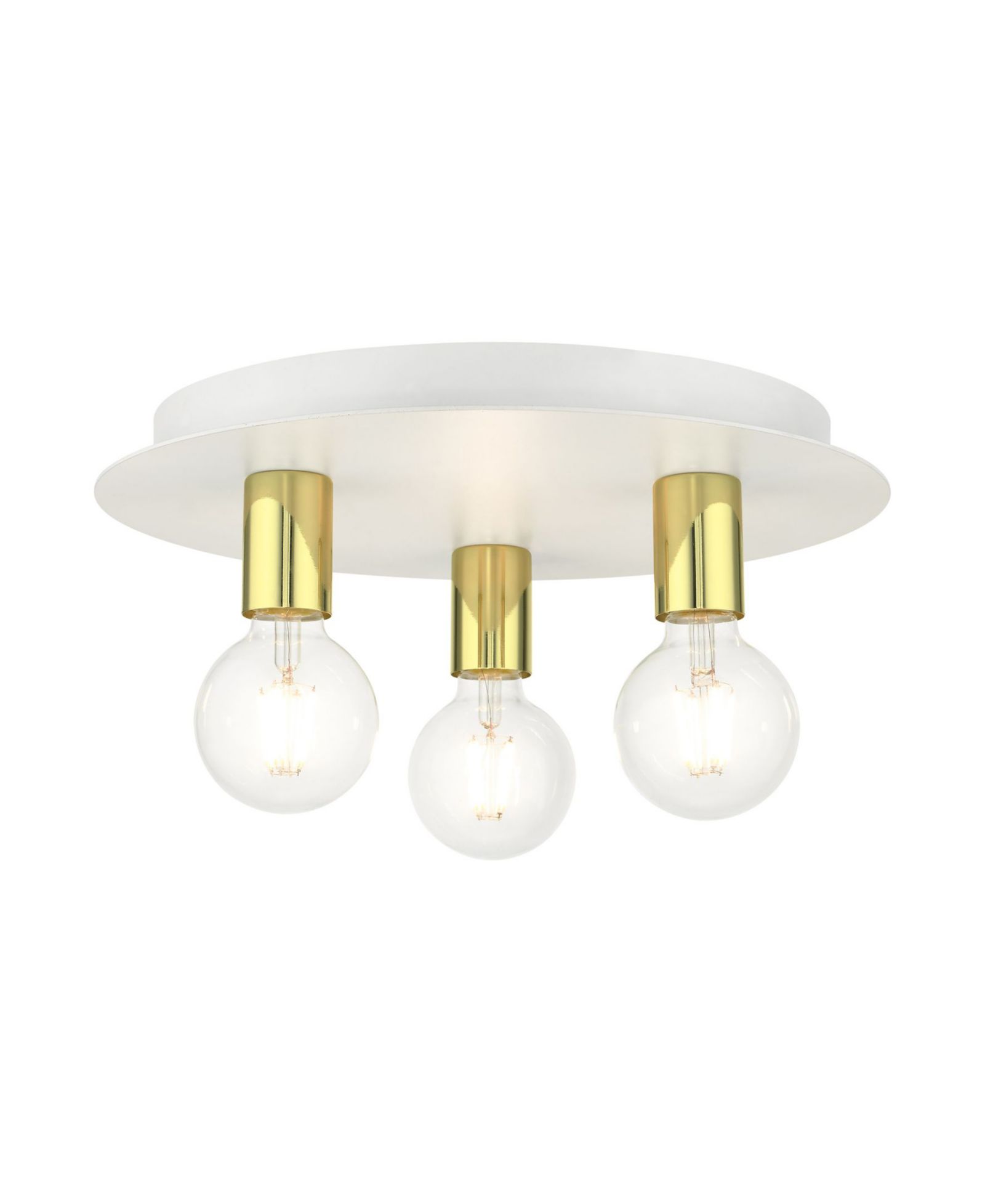 Hillview 3 Lights Flush Mount