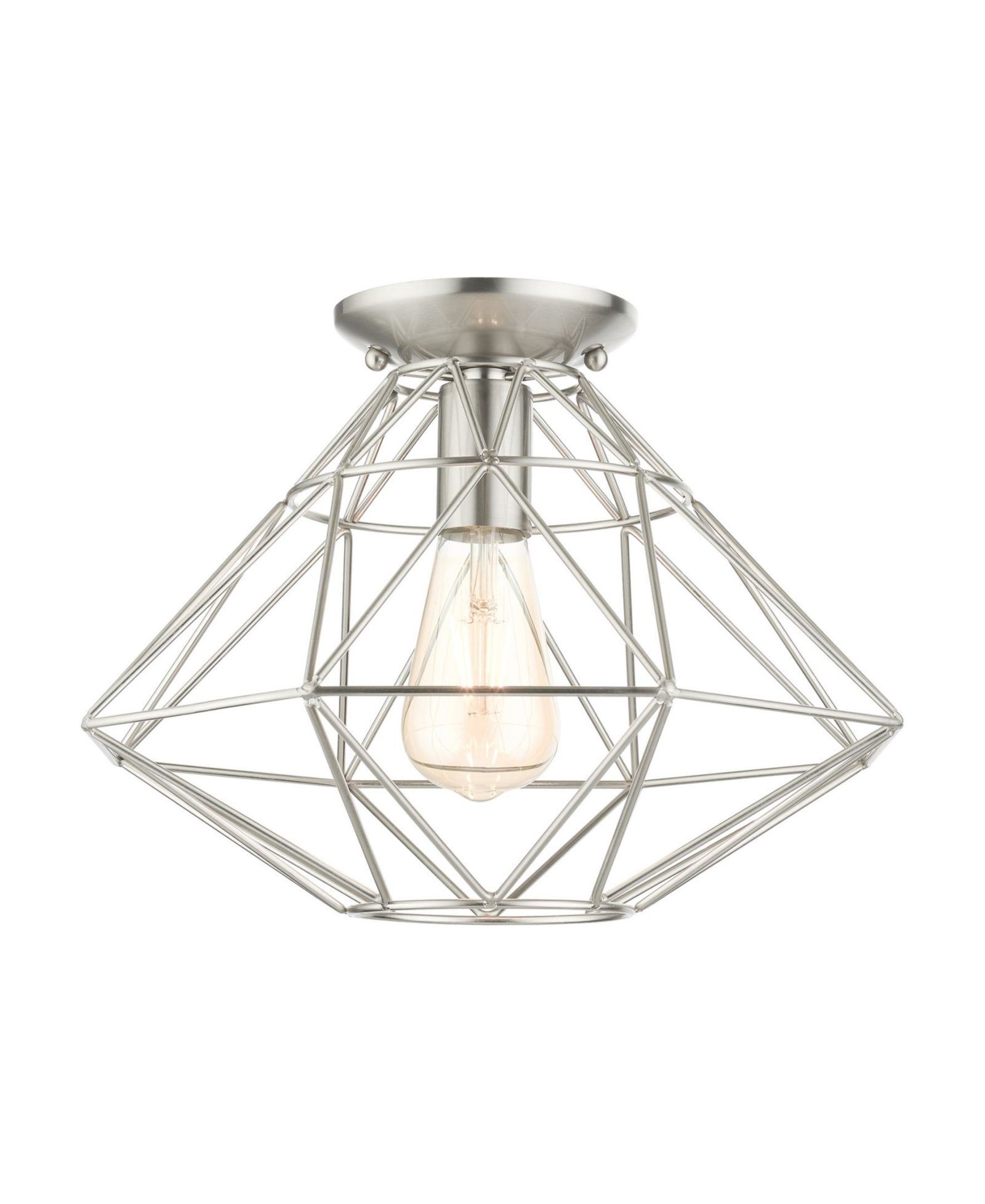 Потолочный светильник Geometric 1 Light Flush Mount