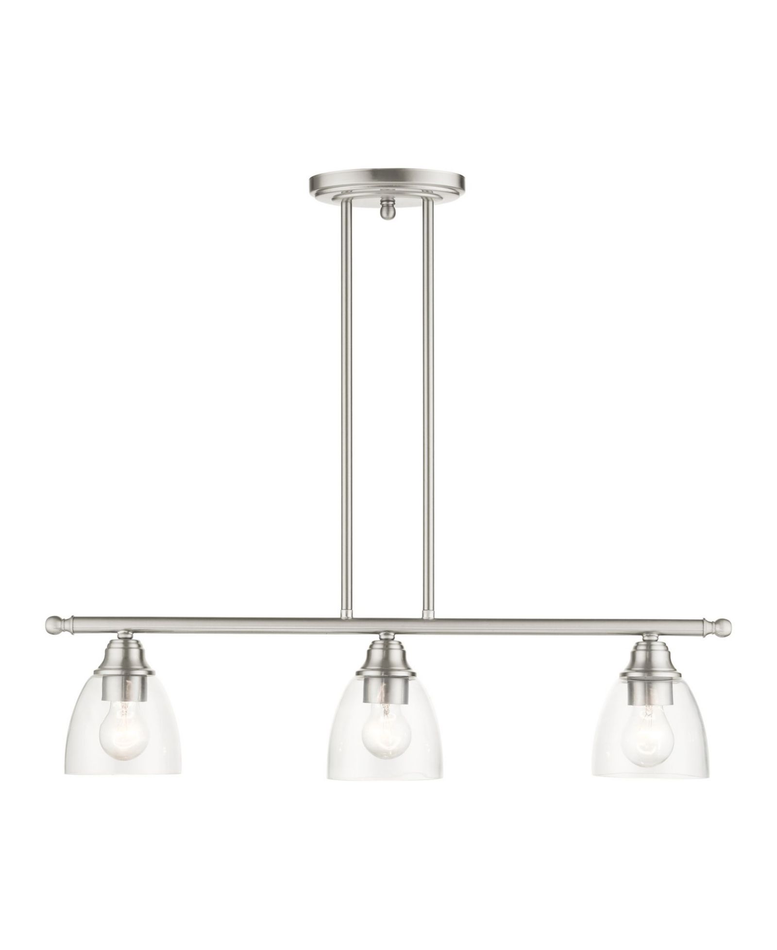 Montgomery 3 Lights Linear Chandelier