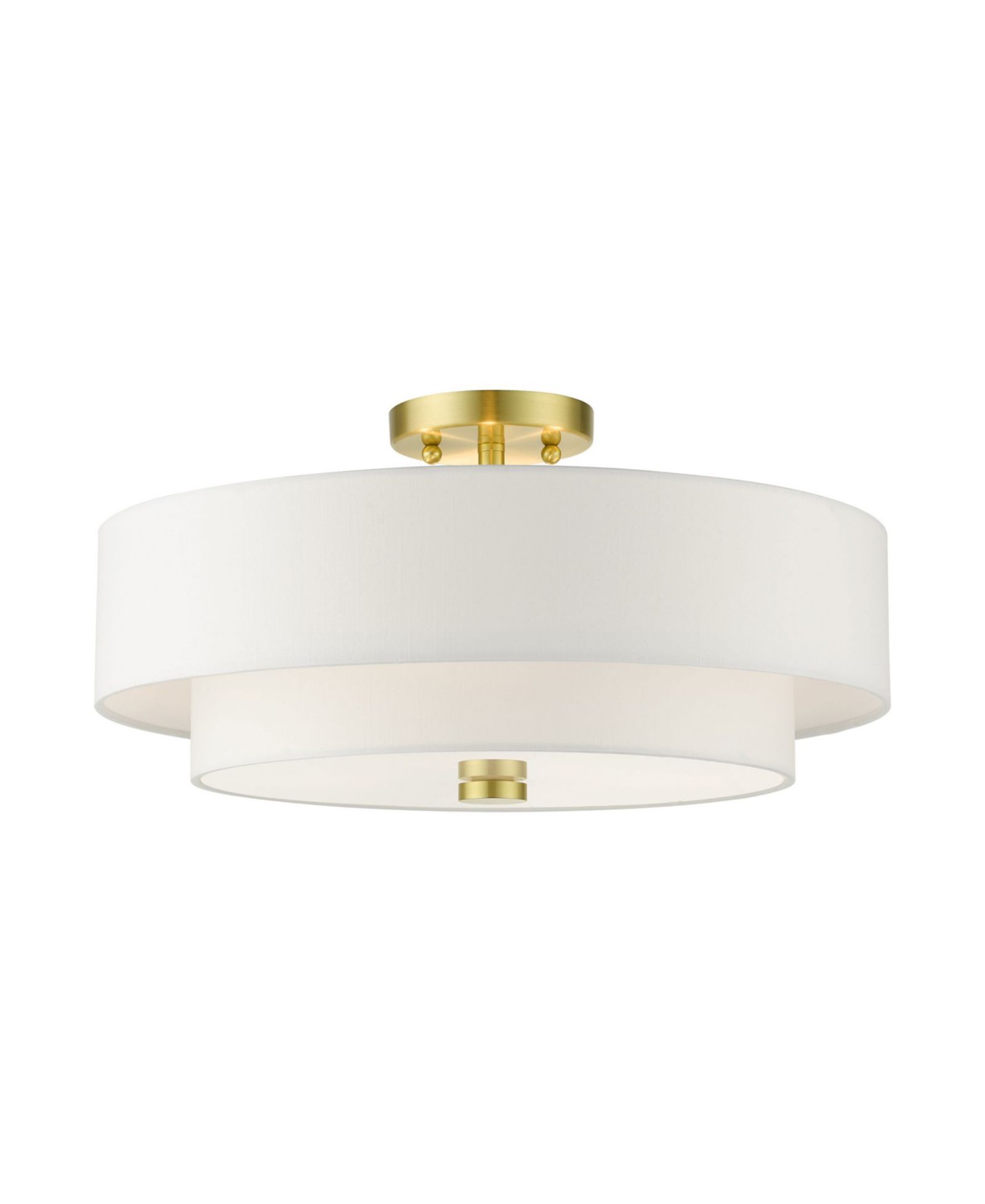 Meridian 4 Lights Semi Flush