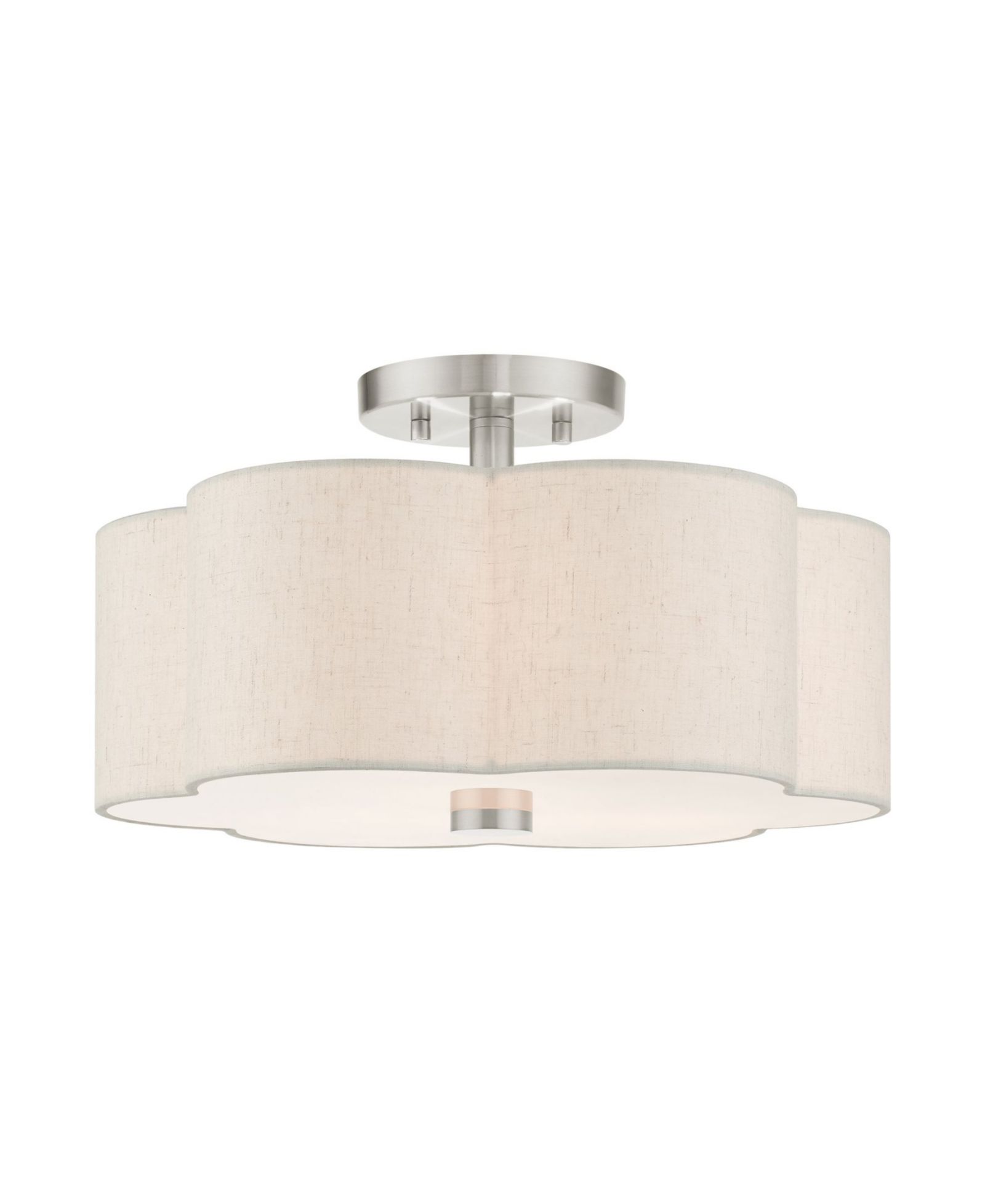 Solstice 3 Lights Semi Flush