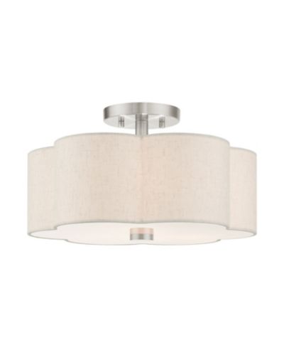 Solstice 3 Lights Semi Flush