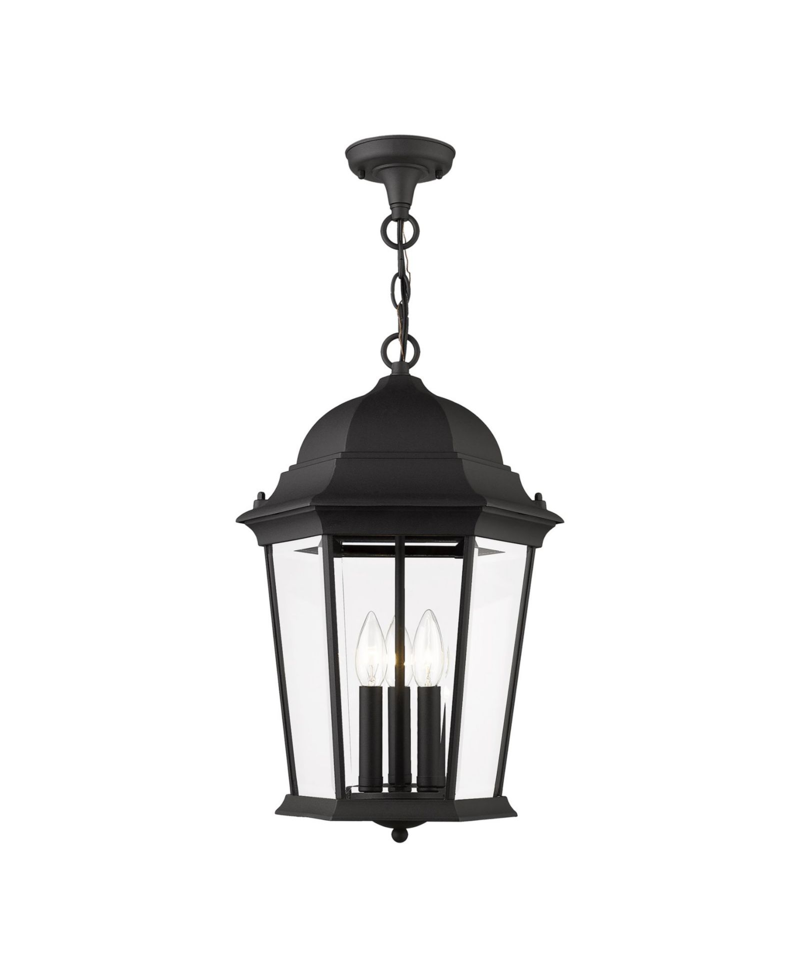 Подвесной уличный фонарь Hamilton 3 Lights