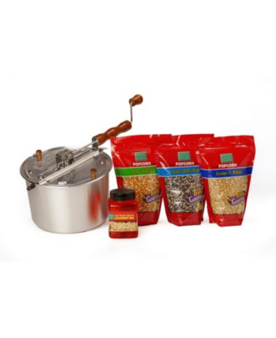 Набор для приготовления попкорна Gourmet Popcorn Starter Set 4 Pieces