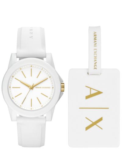 A|X Armani Exchange Женские часы с силиконовым ремешком и биркой 36mm