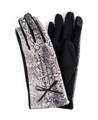 Женские перчатки Marcus Adler Leopard Jersey Touchscreen
