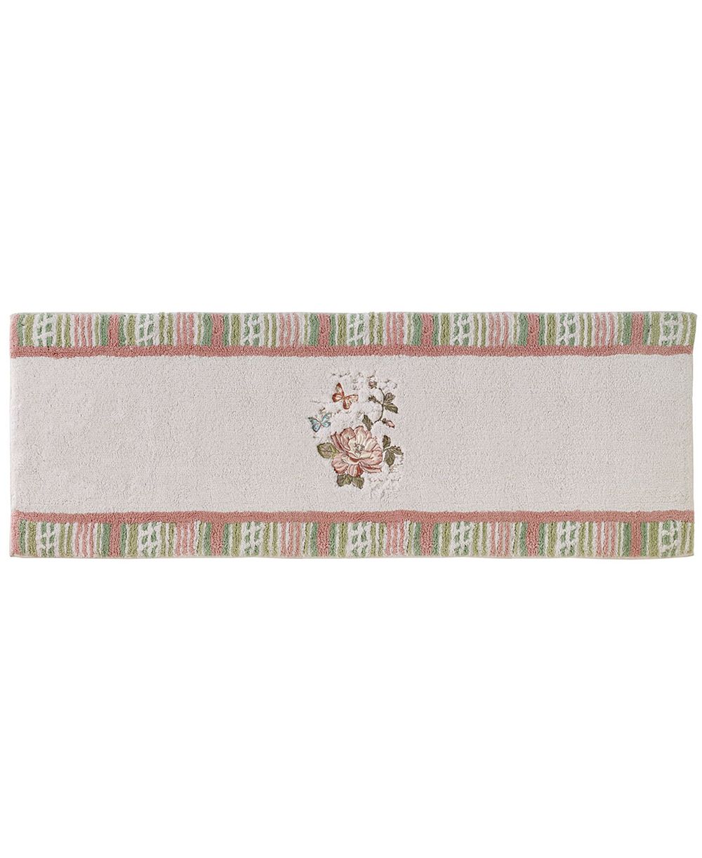 Коврик для ванной Avanti Butterfly Garden Cotton 24" x 60"