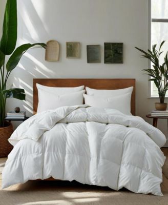 Unikome Lightweight White Goose Feather and Down Comforter, Full/Queen