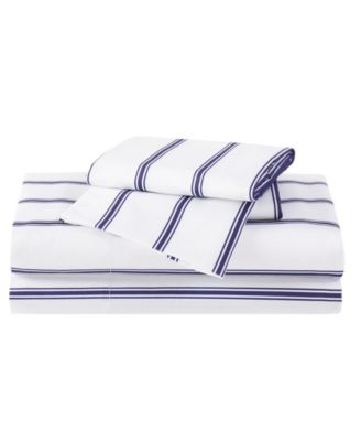 Ticking Stripe White/Navy