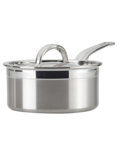 ProBond® Clad Stainless Steel 1.5-Quart Covered Saucepan