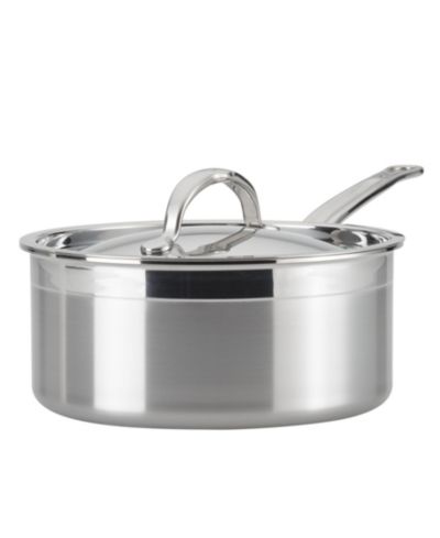 ProBond® Clad Stainless Steel 3-Quart Covered Saucepan