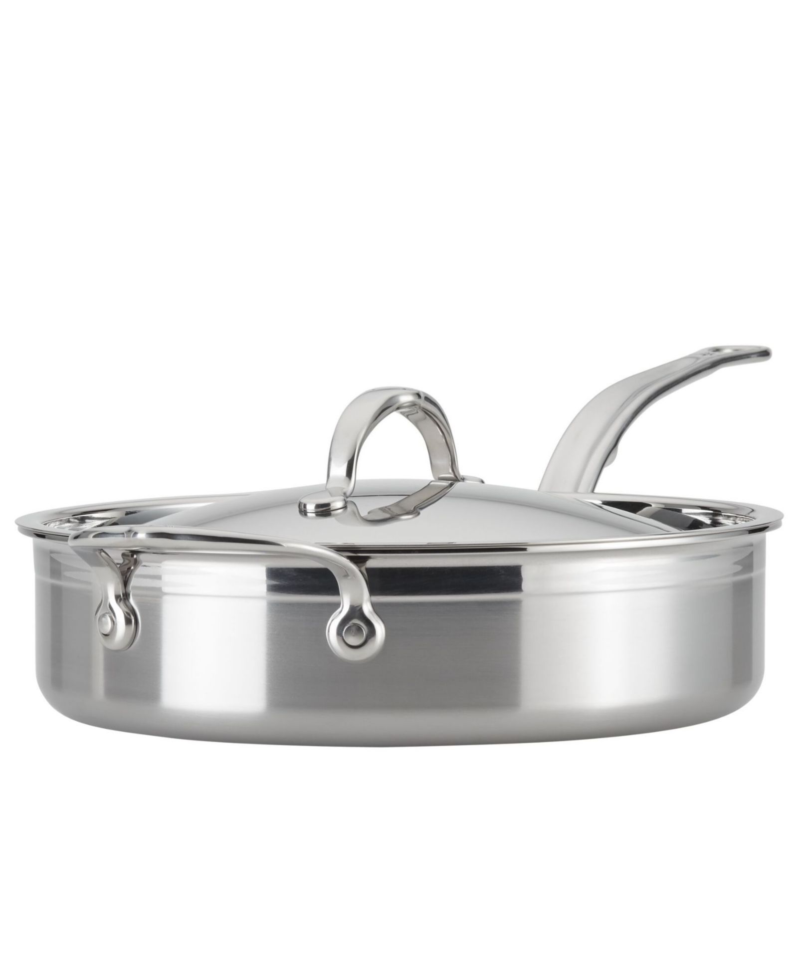 Hestan ProBond® Clad нержавеющая сталь сотейник с крышкой 3.5-Quart
