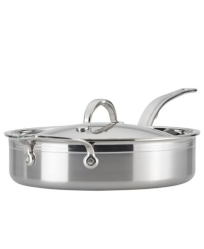 Hestan ProBond® Clad нержавеющая сталь сотейник с крышкой 3.5-Quart