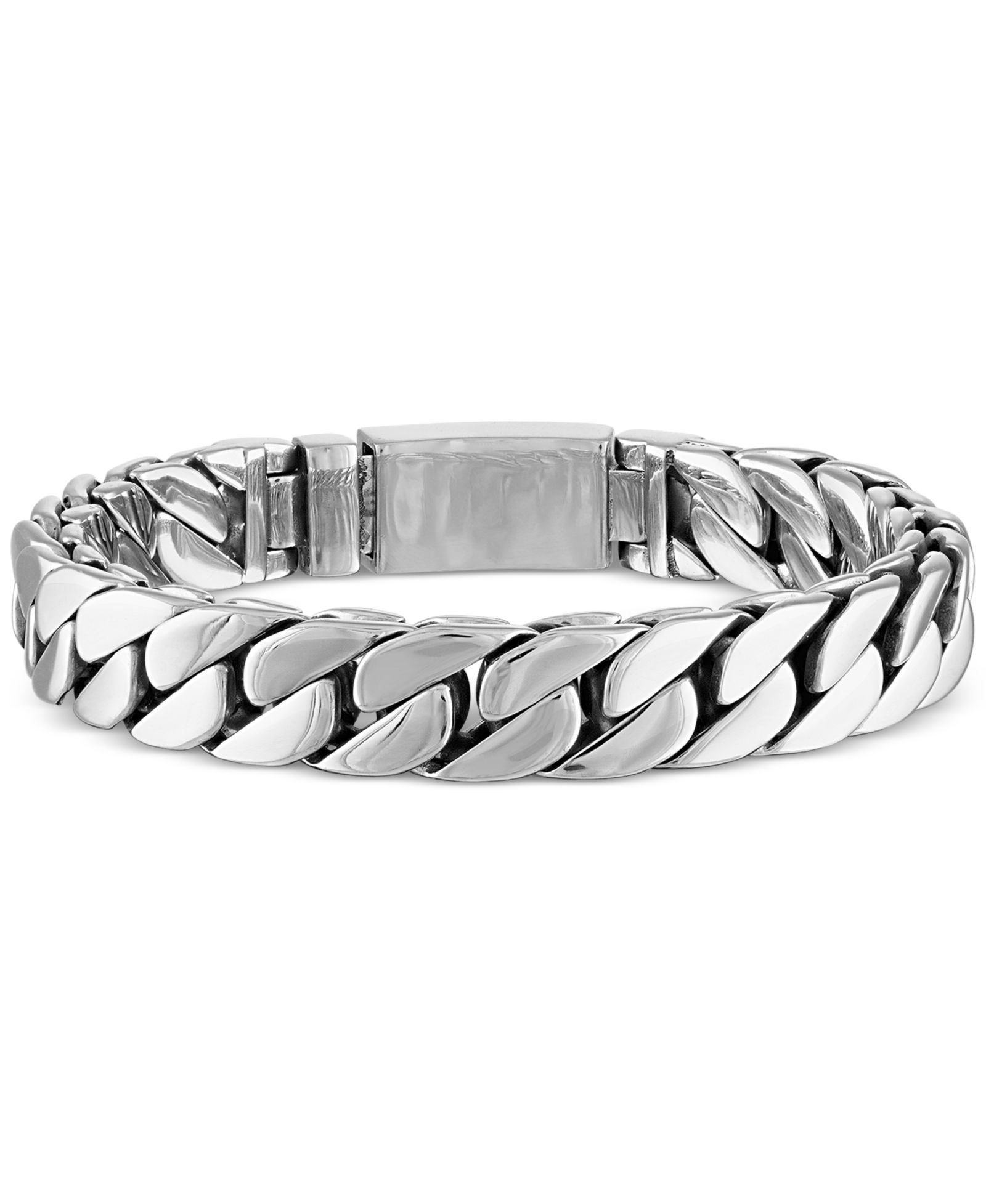 Мужской браслет Esquire Men's Jewelry Curb Link Chain, золото-тонкое напыление на нержавеющей стали
