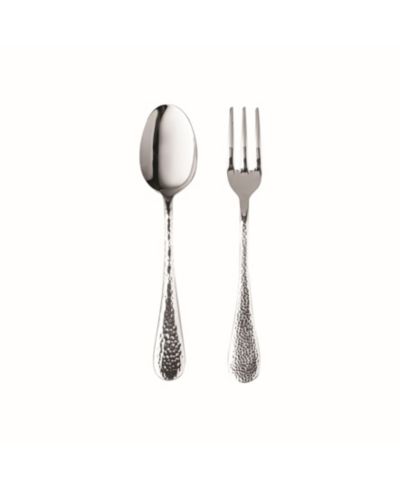 Mepra Serving Set Fork and Spoon Flatware Set, Set of 2