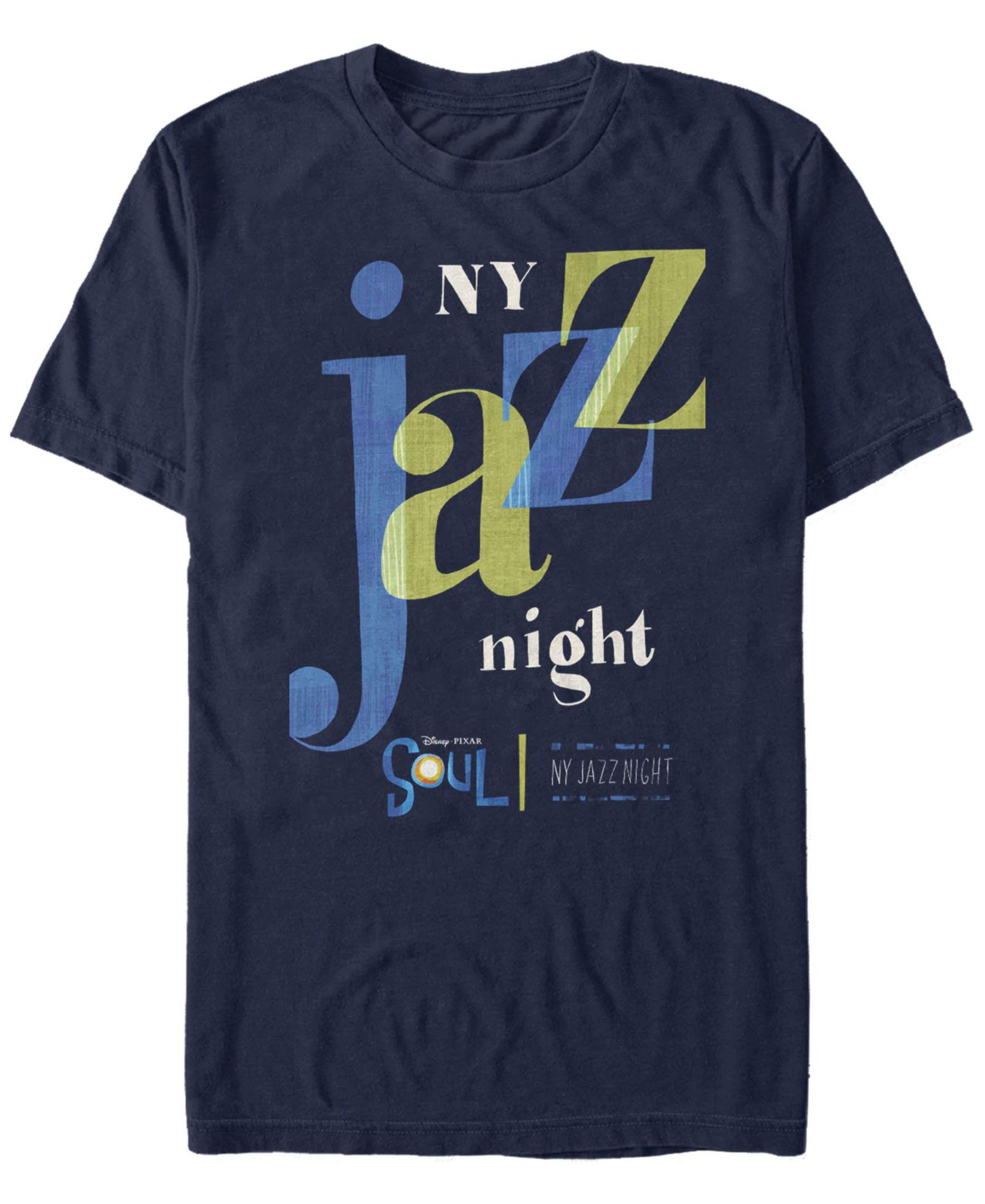 Men's Soul NY Jazz Night Short Sleeve T-shirt
