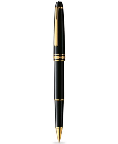 Montblanc Black Meisterstück Classique Rollerball Pen 12890