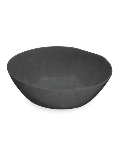 Abode Homewares Матовая черная милановая чаша для подачи 142 oz.