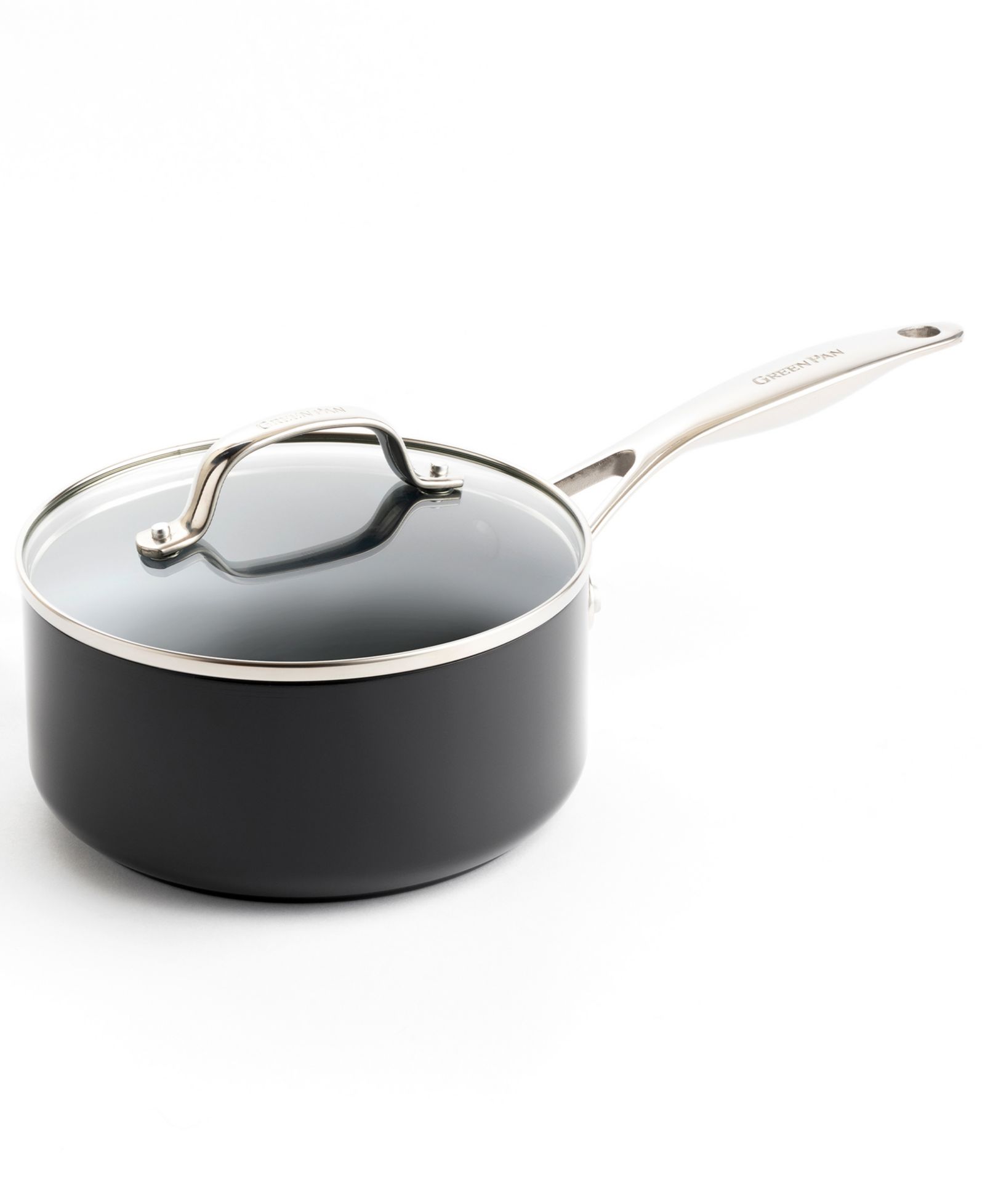 GreenPan Valencia Pro Healthy Ceramic Nonstick 2-Qt. Saucepan с крышкой