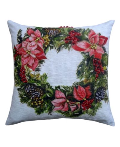 Декоративная подушка Vibhsa Christmas Wreath 20" x 20"