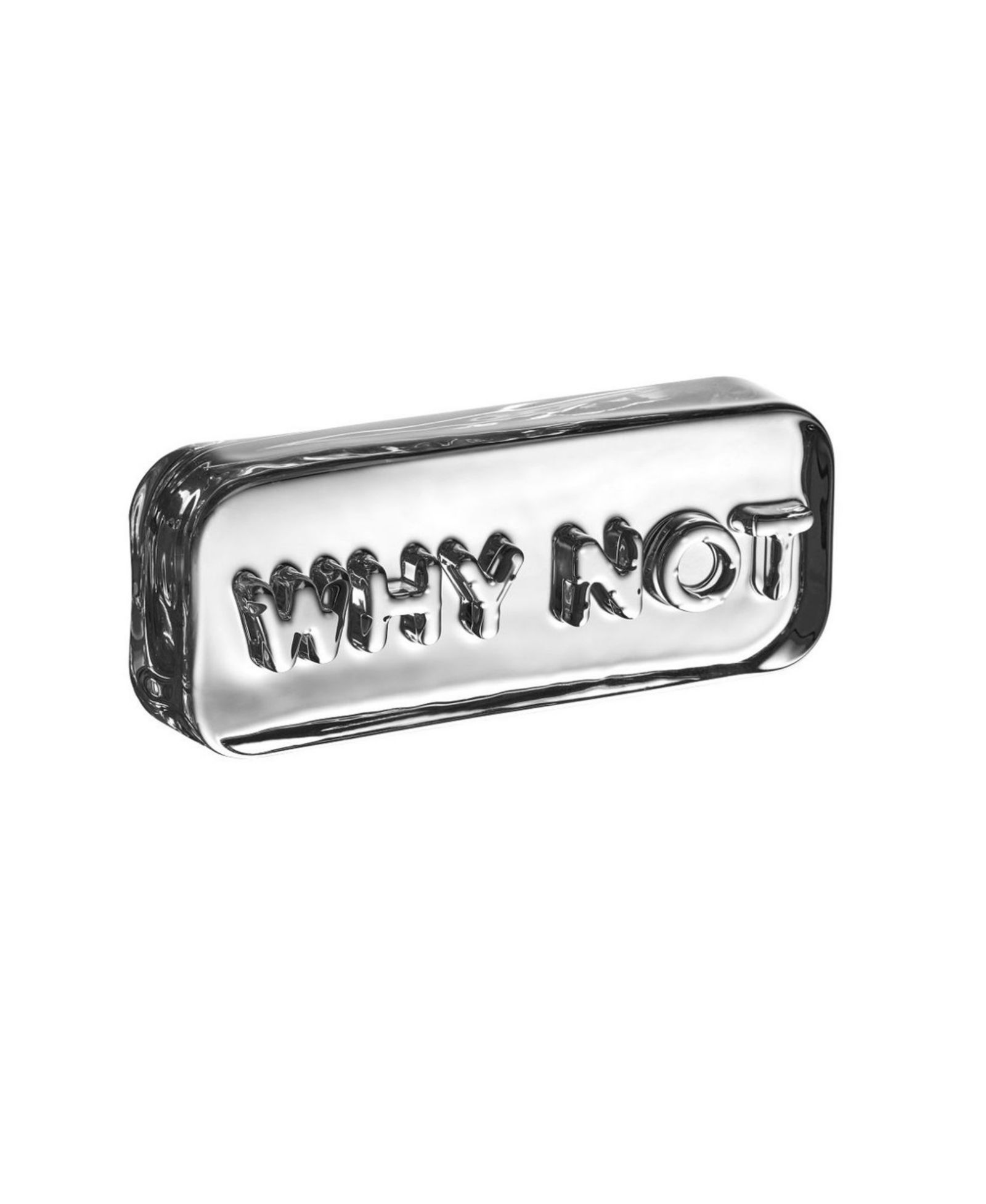 Пароль Why Not Стеклянное пресс-папье