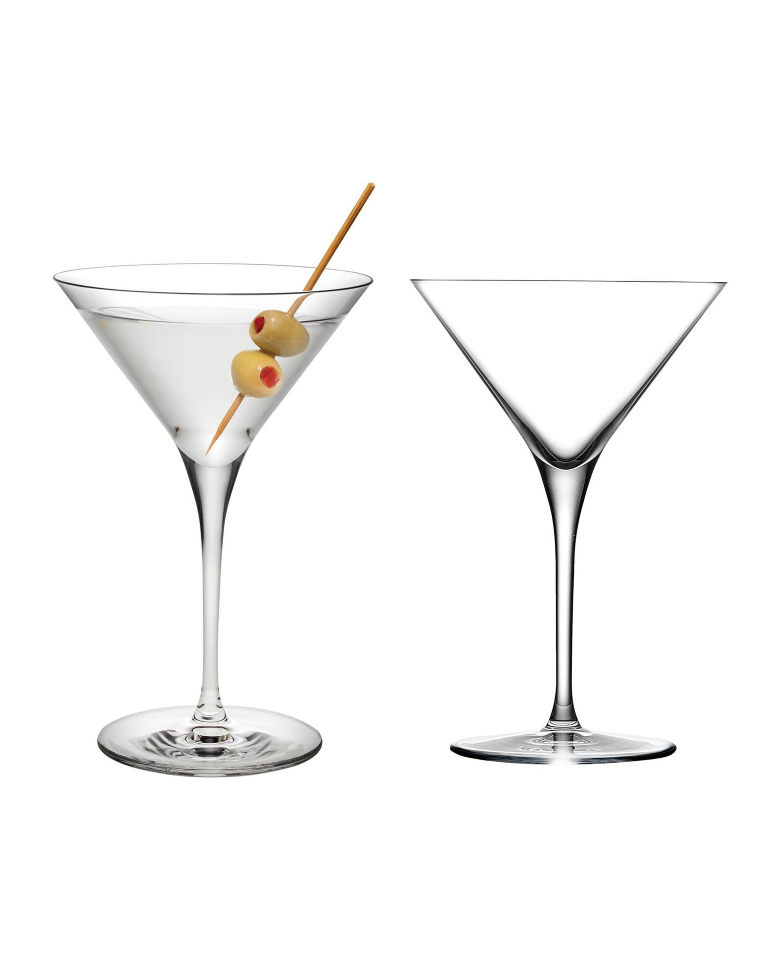 Nude Glass винтажные бокалы для мартини, набор из 2 штук