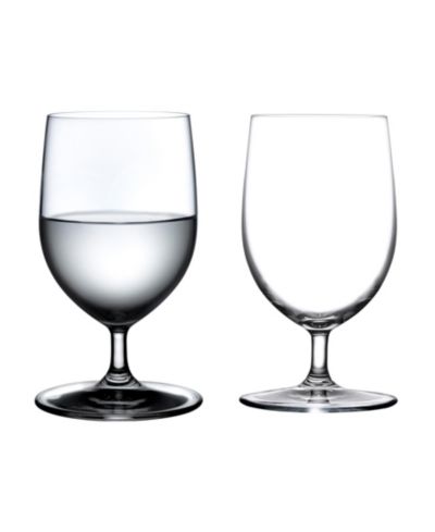 Nude Glass Винтажные стаканы для воды, набор из 2 шт