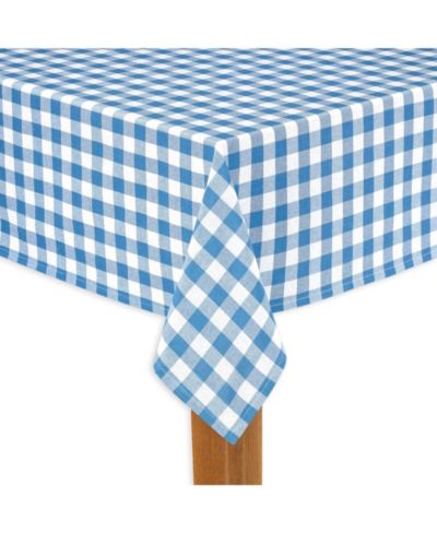 Скатерть Lintex Buffalo Check Navy 100% Cotton 60"X104"