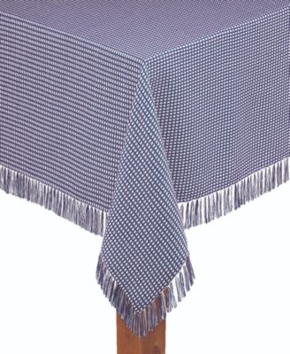 Lintex Homespun Marine скатерть 100% хлопок, 60"X84"