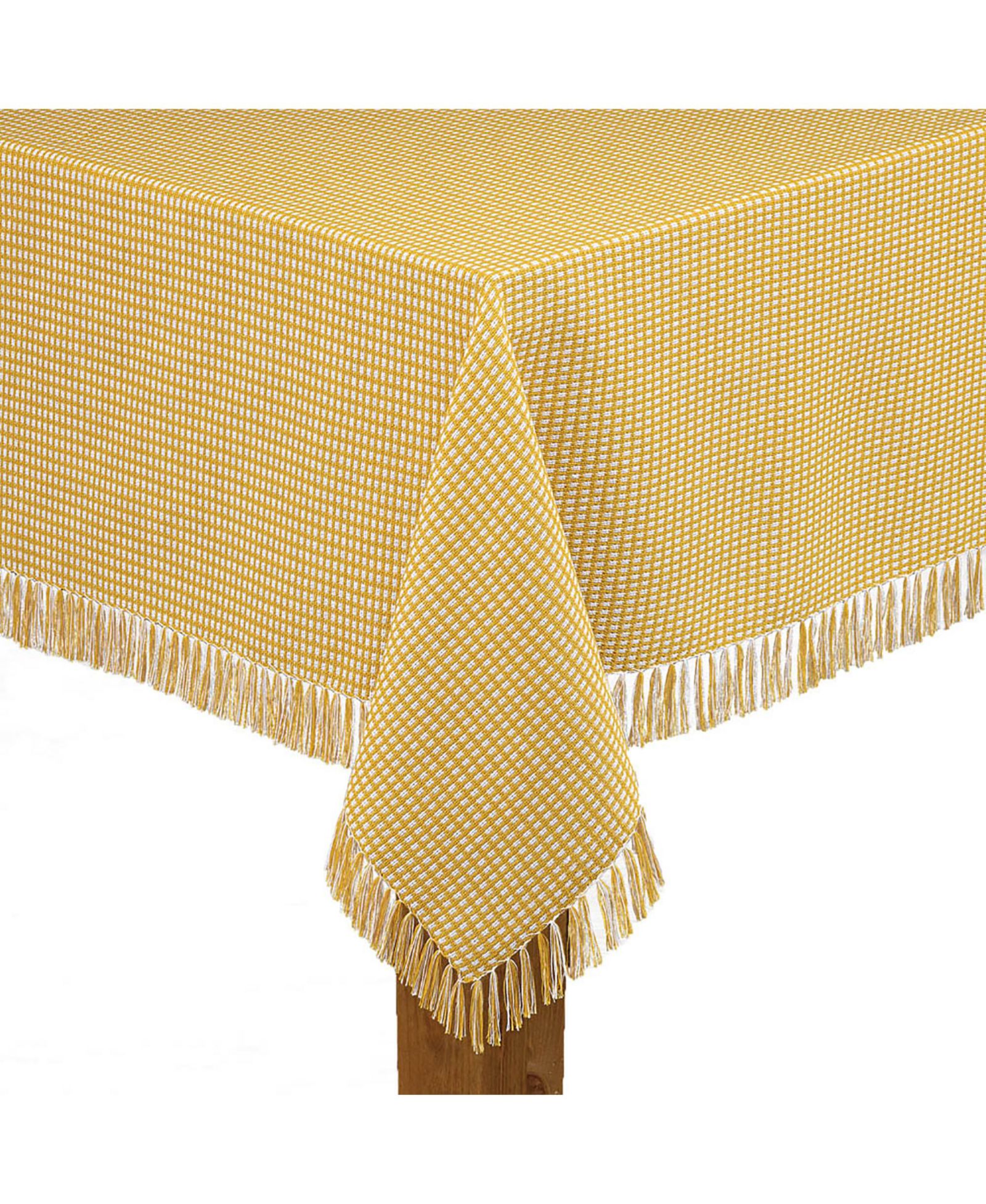 Скатерть Lintex Homespun Gold 100% Cotton 70" Round